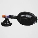 Black Rubber  Resuscitator Non Autoclavable  (Adult)