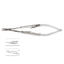 Castrovejo Needle Holder With Lock Curved 5 1/2 "