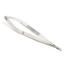 Castrovejo Needle Holder With Lock Curved 5 1/2 "