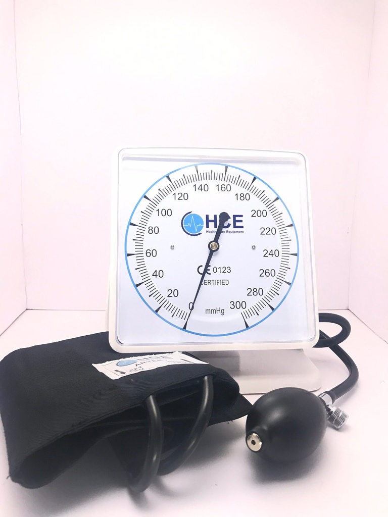[HCE_DESK_WALL_BP_SP120_HS60A] HCE(UK) ABS Desk/Wall Type Sphygmomanometer - SP-120 (Vital)