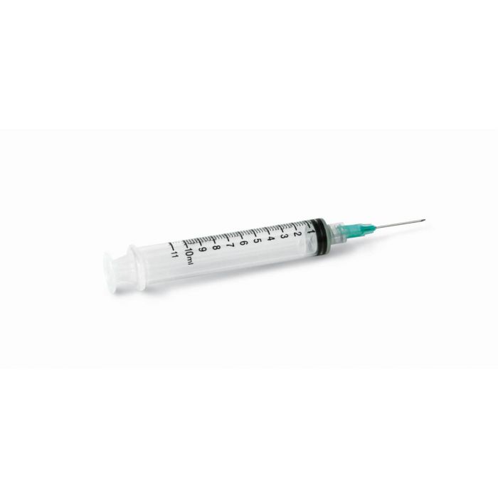 Nipro 10ml Syringe with Needle(21G,1), Box of 100