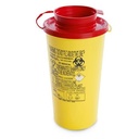 PBS DISPOSABLE ROUND SHARP CONTAINER , CAPACITY 5 LTR