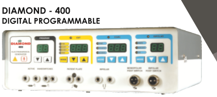 [DIAMOND_LAP_CAUTERY_400_DIGITAL] Diamond Cautery- 400 Digital Programmable