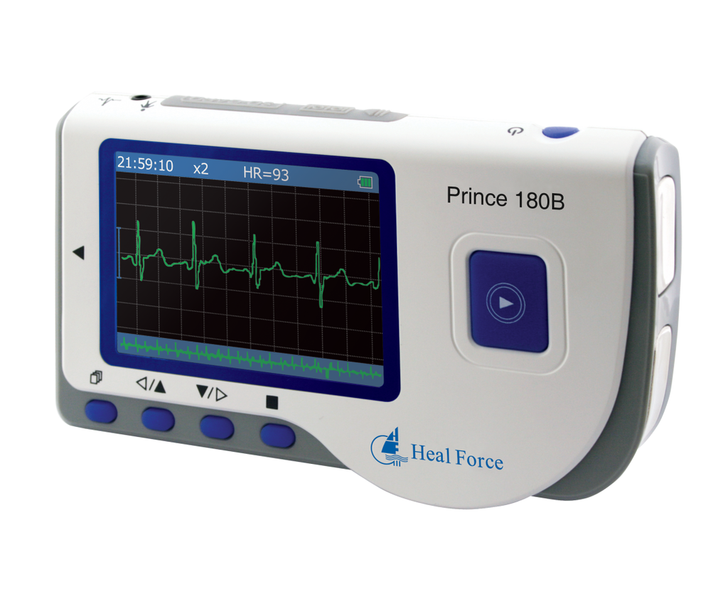 [HEALFORCE_ECG_PRINCE180B] Heal Force Easy Hand-Held ECG Monitor Prince 180B