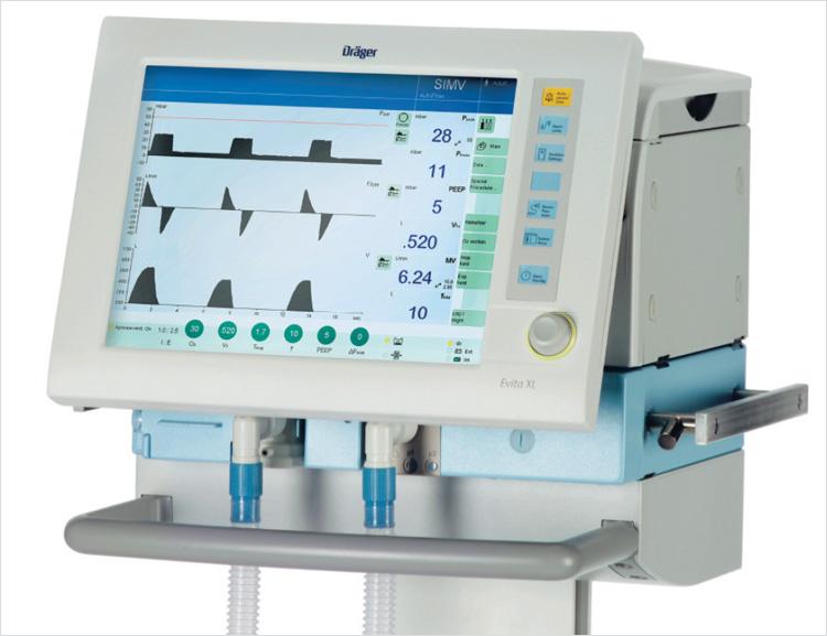 [NID_DRAGER_VENT_EVITA_XL_RFB] Drager Evita XL Ventilator Refurbished