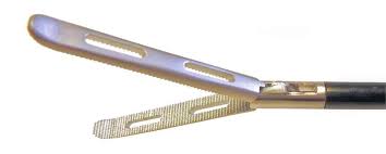 [DOUBLE_FENESTR_3MM] Double Fenestrated Grasper with Handle-3MM