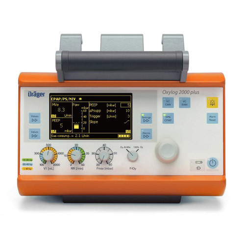 [NID_DRAGER_VENTI_OXYLOG_2000_RFB] Refurbished Drager Oxylog 2000 Transport Ventilator