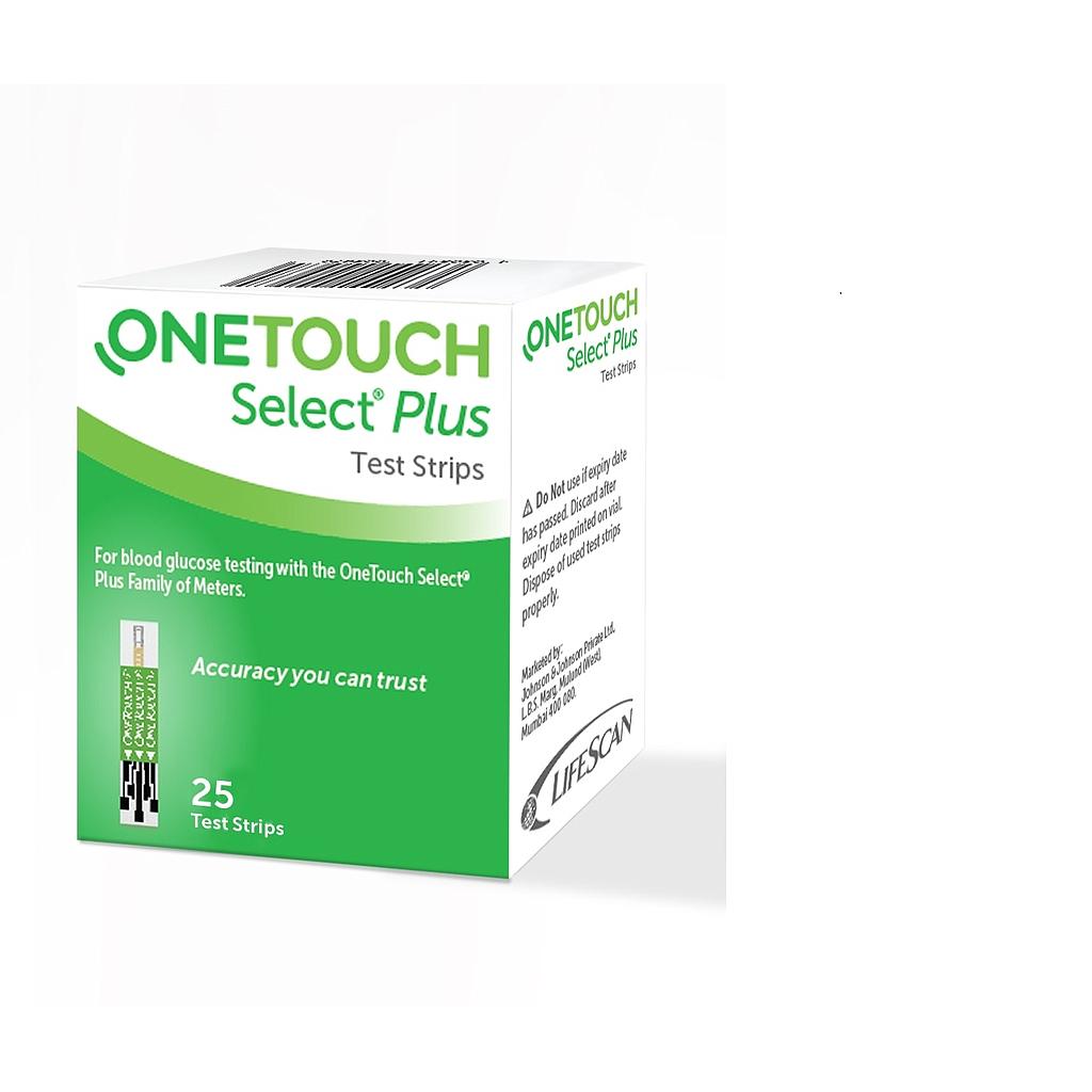 EC OneTouch Select Plus Test Strips (25's)