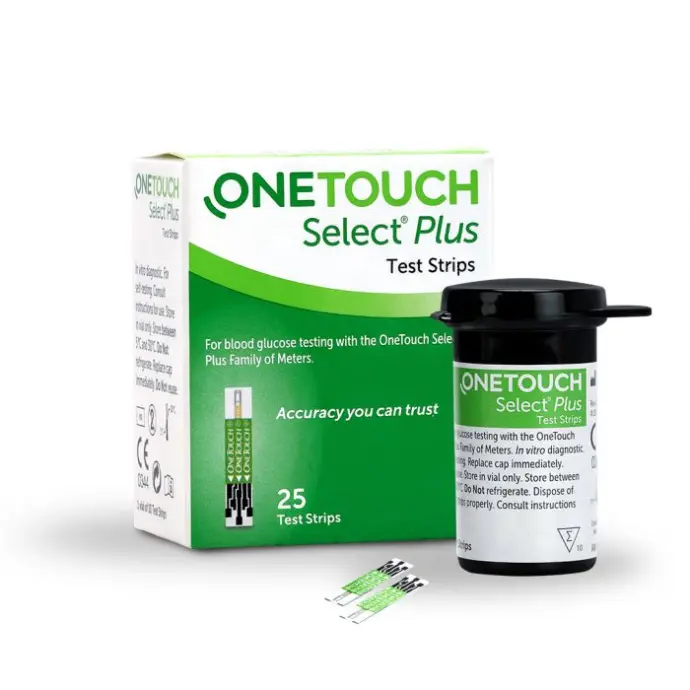 EC OneTouch Select Plus Test Strips (25's)