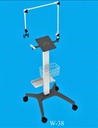 Drager Evita Pedestal Assembly for Ventilator Mounting