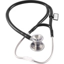 MDF Classic Cardiology Dual Head Titanium Stethoscope- Black (NoirNoir) (MDF797T11)