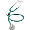 MDF Acoustica Lightweight Dual Head Stethoscope- Aqua Green (MDF747XP09)
