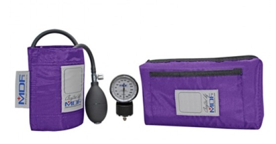 MDF Calibra Pocket Aneroid Sphygmomanometer - Purple (Purple Rain) (MDF808M_PR)