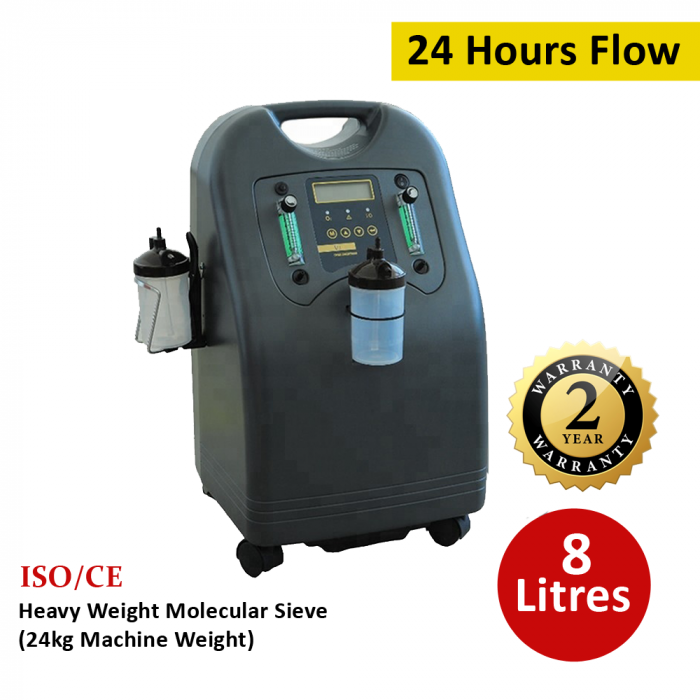 High Purity Oxygen Concentrator 8 Litre CMWHO8L (Dual Flow)