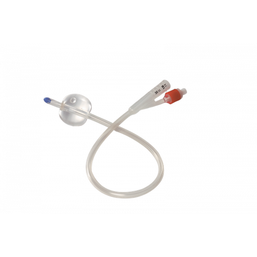 [ROMS_DISP_SILKOCATH_FG24_10BOX] Romsons Silko Cath FG 24 ,Silicon Folis Catheter-30ML, Box of 10