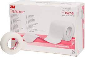 [3M_C3SD_1527_0] Transpore 1527-0, 1/2 inch x 10 yard, Box of 24