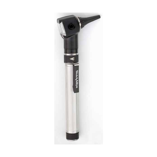 [WA_DS_OTO_FTO_METAL] Welch Allyn Clinic Pocket Fiber Optic Otoscope with metal handle