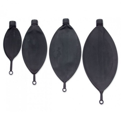 [REBREATHING_BAG_6_LTR] Anesthesia Rebreathing Bags Size - 6 Ltr. (Black)