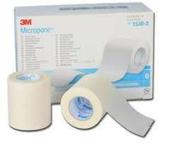 [MICRO_TAPE_5cm_6] Microporous Tape 5cm x 9.1mtr Ptk of 6