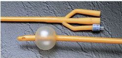 Bardia 3-way Foley Catheter (30cc balloon)18FR, 123418,Box of 10