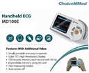 ChoiceMMed MD100E Handheld ECG Monitor (Color Display)