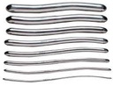 Hegar Dilator Antimagnetic Set of 8 pcs with pouch