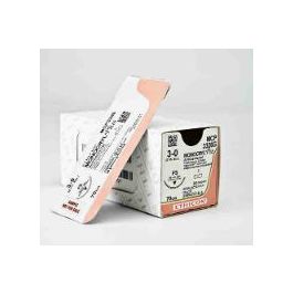 [JNJ_ETH_MCP3160H] MCP3160H-1/2 Circle Oval Round Body VISI-BLACK JB, 3-0, 26 mm, MONOCRYL PLUSViolet Monofilament 70 cm
