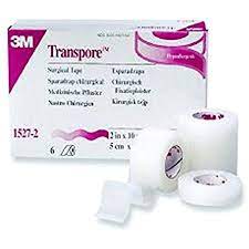 Transpore 1527-2, 2 inch x 10 yard, Box of 6