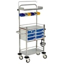 CLASSIC EMERGENCY CRASH CART TROLLEY