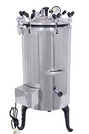 [AUTOCLAVE_ELECTRIC_AL_12X16]  Portable Vertical Autoclave Aluminium Electric Size:12"X16"
