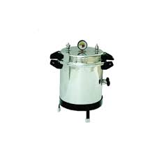 [AUTOCLAVE_AL_S_RACK_9X11] Portable Vertical Autoclave With Aluminum Rack 9"X11" Single Rack