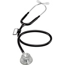 MDF Acoustica Lightweight Dual Head Stethoscope- Black (MDF747XP11)
