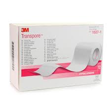 [3M_C3SD_1527S_2] 1527S-2 Transpore Surgical tape, 6 Rolls / Pack