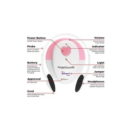 [JPD_100S_FETAL_DOPPLER_3MHZ] Jumper JPD 100S Fetal Doppler with 3MHz probe