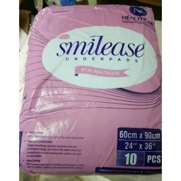 [SMILEASE_UNDERPAD_60x90_10] NL Smilease Under Pad 60 x 90, Box of 10