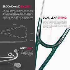 [ MDF_STETH_MDF797CC17] MDF ProCardial C3 Cardiology Stainless Steel Dual Head Stethoscope- Burgundy (MDF797CC17)