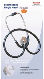 [DIA_STETH_SINGLE_HEAD_ST017] Diamond Single Head Stethoscope Regular ST017