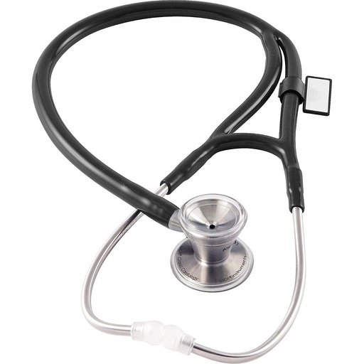 [MDF_STETH_MDF797T11] MDF Classic Cardiology Dual Head Titanium Stethoscope- Black (NoirNoir) (MDF797T11)