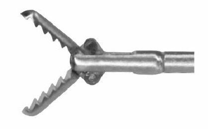 MSPL Semi Rigid Instruments 5Fr. Foreign Body Forceps Length360mm